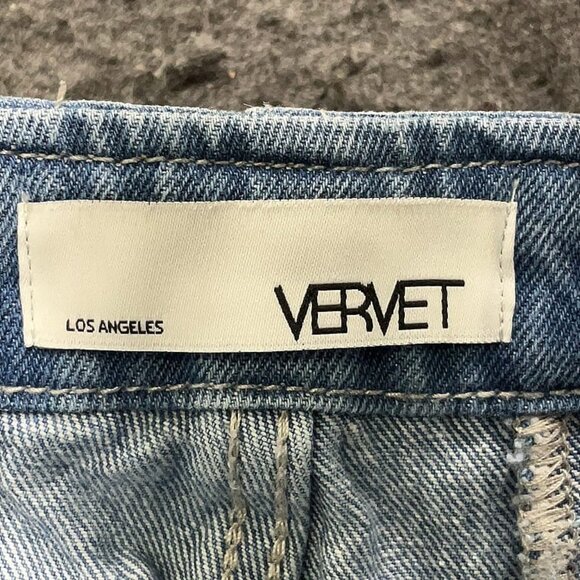 3 for $30 - Vervet High Rise Belted Denim Pants NWOT - Picture 5 of 6